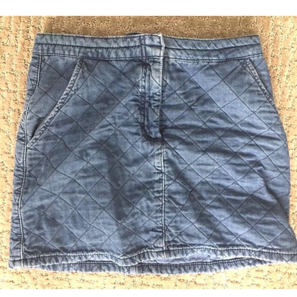 Top shop jean skirt